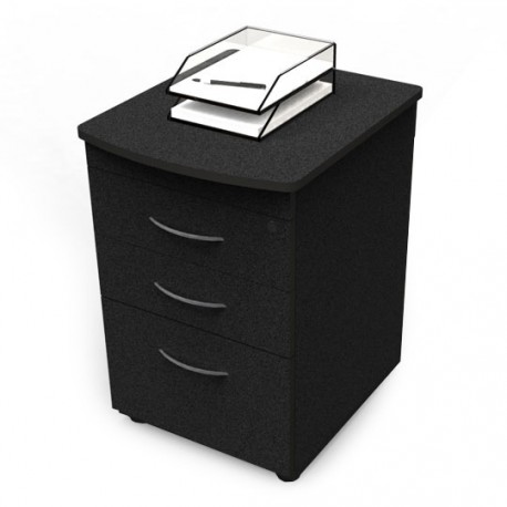 ARCHIVERO VERTICAL DE 3 GAVETAS LINEA ITALIA 305 COLOR GRAFITO - Envío Gratuito