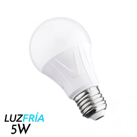 FOCO STEREN TIPO LED DE PLASTICO 5 WATTS LUZ FRIA 1 PZA - Envío Gratuito