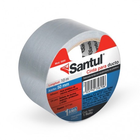 Cinta adhesiva para ducto 10m santul - Envío Gratuito