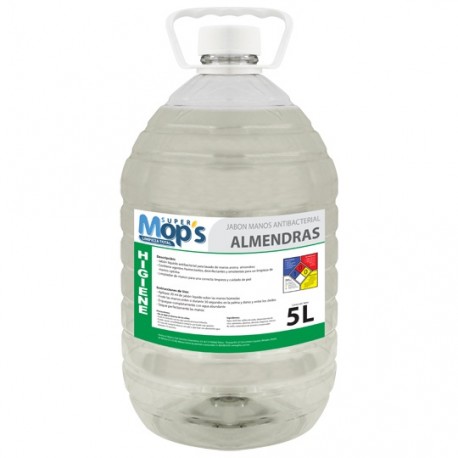 JABON LIQUIDO PARA MANOS MOP´S 5 LT ALMENDRAS - Envío Gratuito