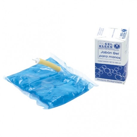 JABON LIQUIDO PARA MANOS GEL KLEEN 500 ML MANZANA - Envío Gratuito