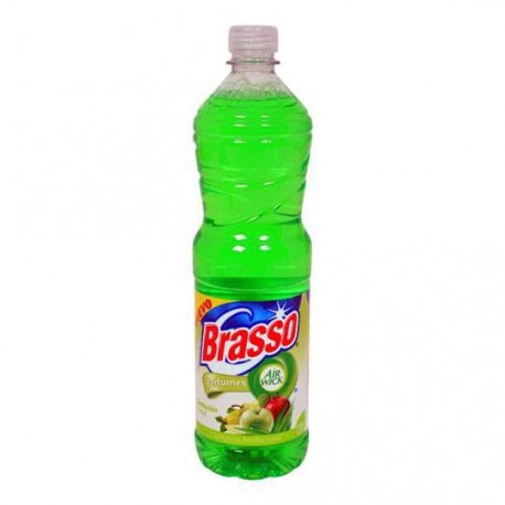LIMPIADOR MULTIUSOS BRASSO MANZANA VERDE 900 ML - Envío Gratuito