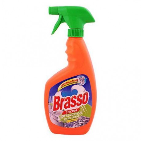 LIMPIADOR ANTIGRASA BRASSO LIMÓN 650 ML - Envío Gratuito
