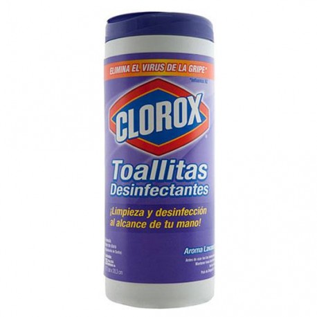 TOALLAS ANTIBACTERIALES CLOROX 35 TOALLAS - Envío Gratuito