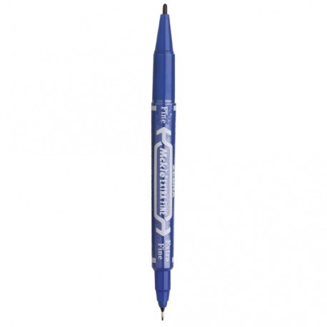MARCADOR PERMANENTE ZEBRA MCKIE COLOR AZUL 1 PIEZA - Envío Gratuito