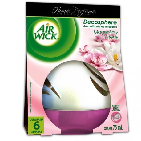 AROMATIZANTE DECOSPHERE AIR WICK MAGNOLIA 75 ML - Envío Gratuito