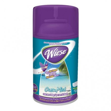 AROMATIZANTE AEROSOL BREEZE MATIC WIESE OCEAN MIST 180 GR - Envío Gratuito