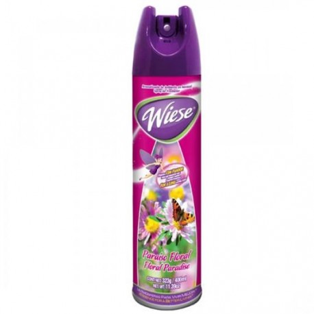AROMATIZANTE AEROSOL WIESE PARAISO FLORAL 400 ML - Envío Gratuito