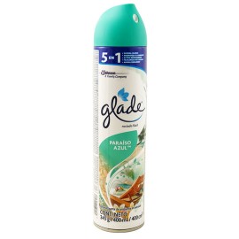 Glade aerosol paraiso azul 400 ml - Envío Gratuito