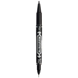 MARCADOR PERMANENTE ZEBRA MCKIE 4000 COLOR NEGRO 1 PIEZA - Envío Gratuito