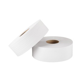 PAPEL HIGIENICO BOBINA TORK SR HOJA DOBLE DE 360 M X 9 CM 6 PZAS - Envío Gratuito