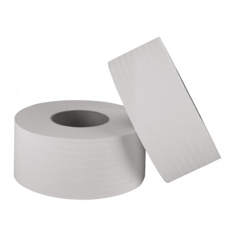PAPEL HIGIENICO BOBINA TORK JR HOJA DOBLE DE 180 M X 9 CM 12 PZAS - Envío Gratuito