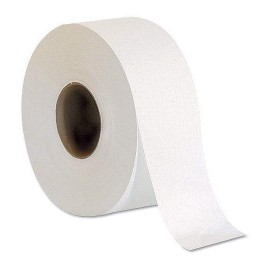PAPEL HIGIENICO BOBINA DALIA JR HOJA DOBLE DE 200 M X 9 CM 12 PZAS - Envío Gratuito