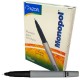 MARCADOR PERMANENTE AZOR MONOPOL 3801NE COLOR NEGRO 1 PIEZA - Envío Gratuito