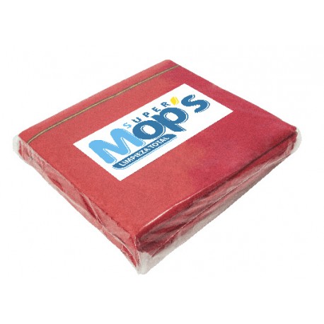 Franela popular roja paq c/6 100x50cm - Envío Gratuito