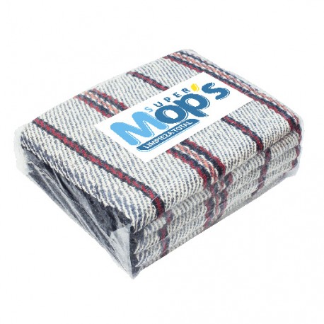 Jerga general azul paq c/6pz 100x60cm - Envío Gratuito