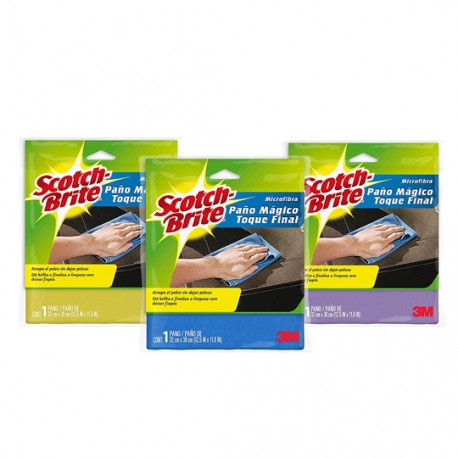 PAÑO MULTIUSOS SCOTCH BRITE MEDIDA 21.9 X 17 CM 1 PIEZA - Envío Gratuito