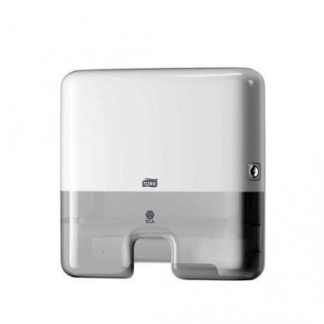 DESPACHADOR DE TOALLA INTERDOBLADA TORK MEDIDAS 30.2 X 29.5 X 10.1 CM COLOR BLANCO 1 PZA - Envío Gratuito