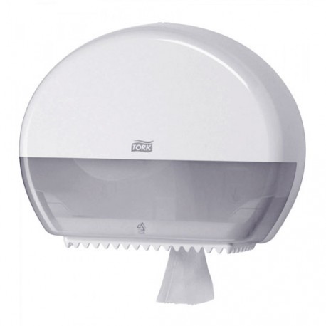 DESPACHADOR DE PAPEL HIGIENICO MAXI TORK MEDIDAS 43.7 X 36 X 13.3 CM COLOR BLANCO 1 PZA - Envío Gratuito