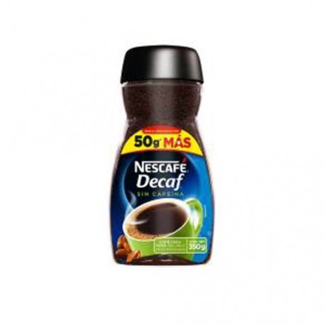 CAFE DESCAFEINADO NESCAFE DECAF CONTENIDO NETO 350 GR - Envío Gratuito