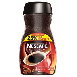 Nescafe Clasico soluble 120gr - Envío Gratuito