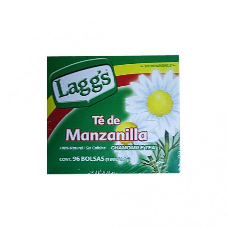 TE DE MANZANILLA LAGG´S NUMERO DE SOBRES POR CAJA 96 - Envío Gratuito