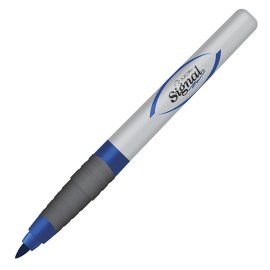 MARCADOR PERMANENTE AZOR SIGNAL 30003 COLOR AZUL 1 PIEZA - Envío Gratuito