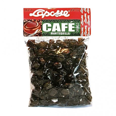 BOLSA DE CARAMELO LAPOSSE CAFÉ MANTEQUILLA 1KG - Envío Gratuito