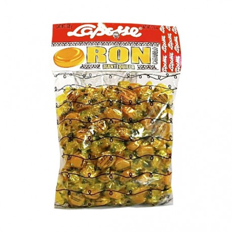 BOLSA DE CARAMELO LAPOSSE SABOR RON MANTEQUILLA 1KG - Envío Gratuito