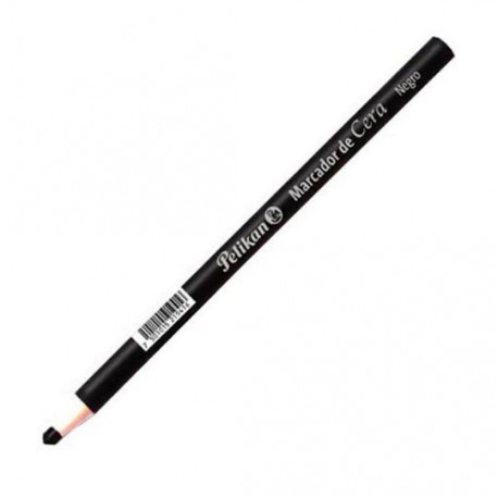 MARCADOR DE CERA PELIKAN NEGRO 1 PIEZA - Envío Gratuito
