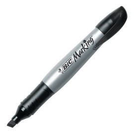 MARCADOR PERMANENTE BIC MARKING XL COLOR NEGRO 1 PIEZA - Envío Gratuito