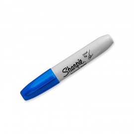 Marcador permanente sharpie chisel azul - Envío Gratuito