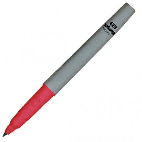 PLUMON ROJO AZOR MONOPOL TIPO DE PUNTA FINA 1 PIEZA - Envío Gratuito