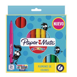 Plumin paper mate pincelin paq. c/24 - Envío Gratuito
